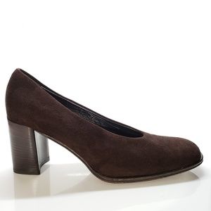 Cole Haan Made in Italy Brown Suede Flex Heels!